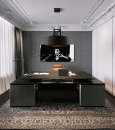 The Greatest Mobsters on Screen SCARFACE - Θυμωμένος TONY MONTANA με ένα πούρο στο χέρι Discount 60% 140X70 CM